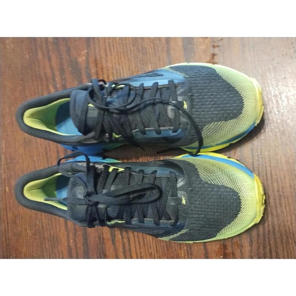 Reebok Floatzig Adventure 1 Black Digital Lime Sneaker Men US 8 - Picture 2 of 5